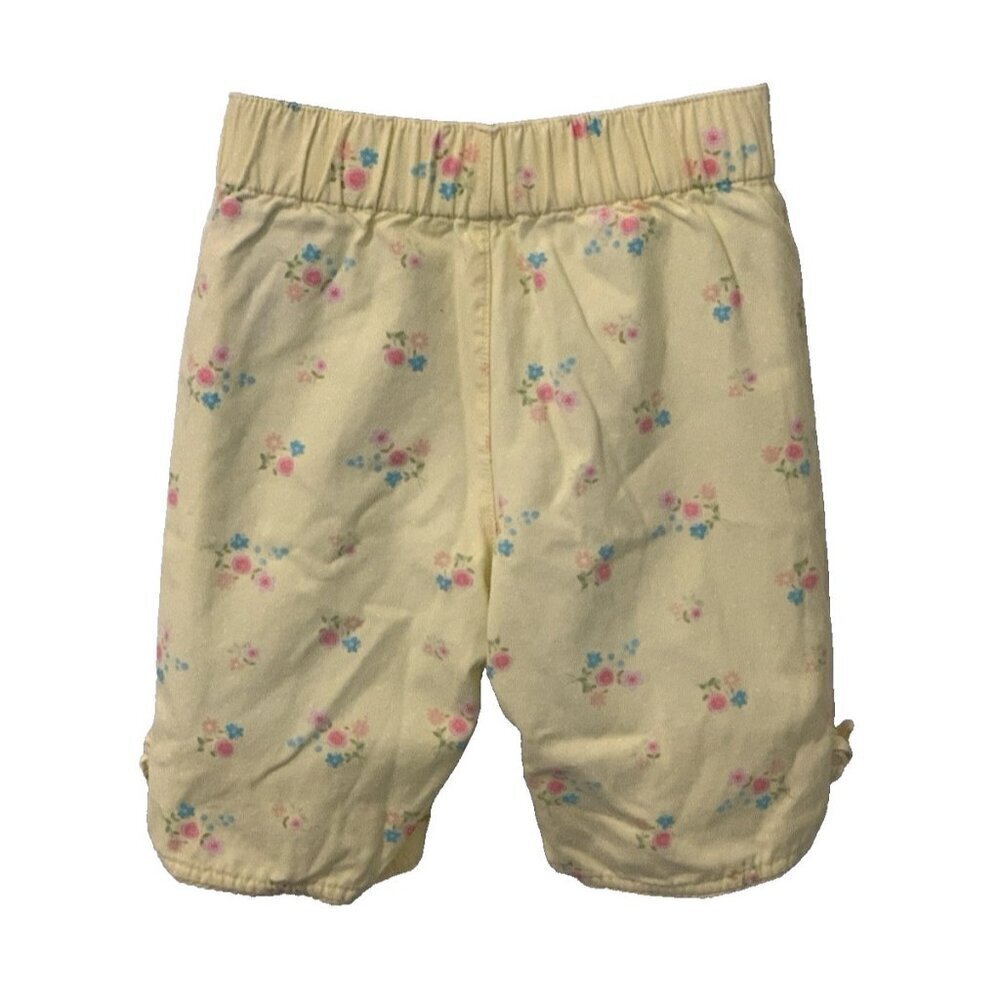 Carters Baby Girls Floral Pull On Shorts Romper Size 12M Multicolor 2 Items - Picture 8 of 16